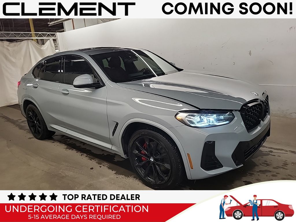 Black (Charcoal) 2023 BMW X4 xDrive30i AWD SUV / Crossover All-Wheel Drive 8-Speed Automatic