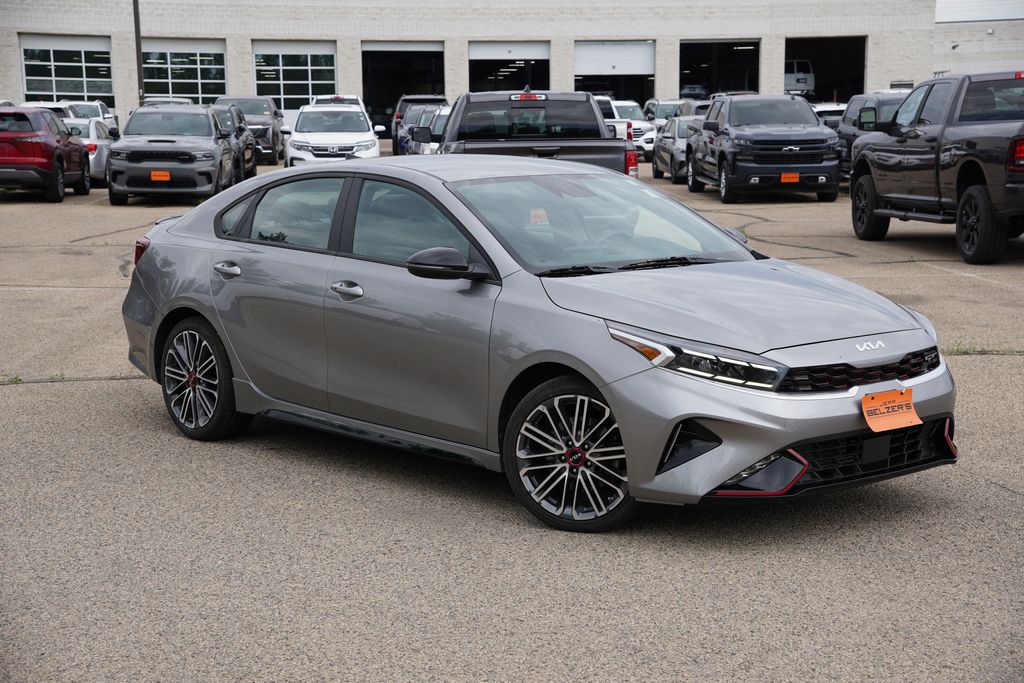 Steel Gray 2023 Kia Forte Sedan Front-Wheel Drive 7-Speed Automatic