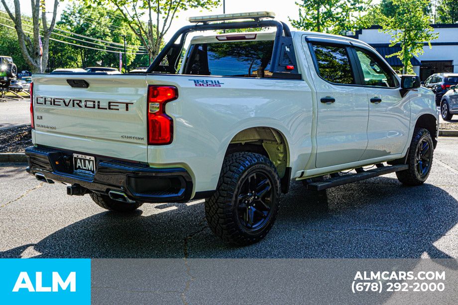 Used 2021 White Chevrolet Custom Trail Boss image 6