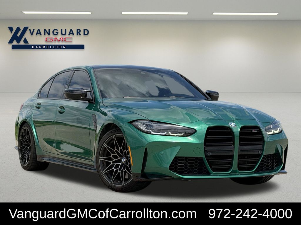 Isle of Man Green Metallic 2022 BMW M3 Competition xDrive AWD Sedan All-Wheel Drive 8-Speed Automatic