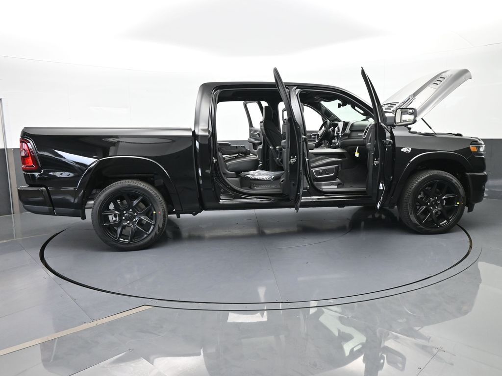 New 2026 Diamond Black Crystal Pearlcoat Ram Laramie image 71