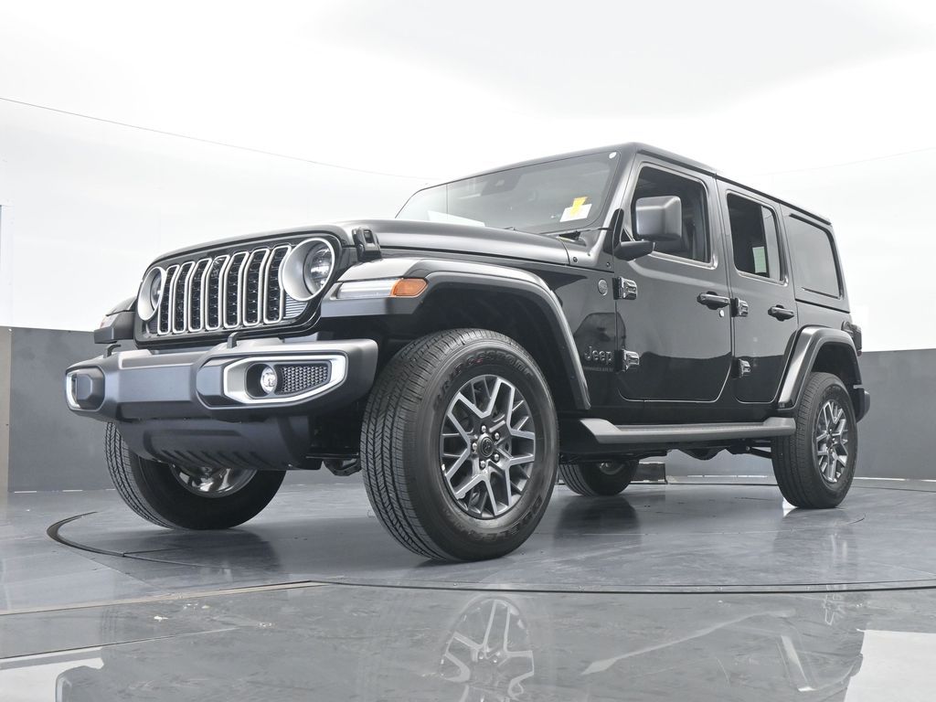 New 2025 Black Clearcoat Jeep Sahara image 55