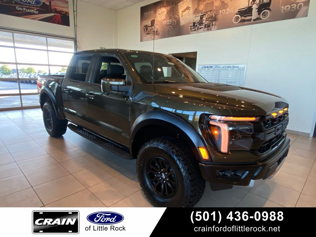 Green 2026 Ford F-150 Pickup Truck Four-Wheel Drive Automatic