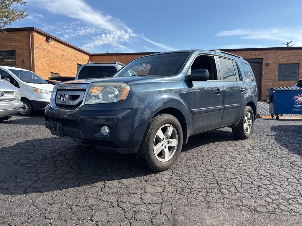 Bali Blue Pearl 2011 Honda Pilot EX-L 4WD SUV / Crossover Four-Wheel Drive 5-Speed Automatic