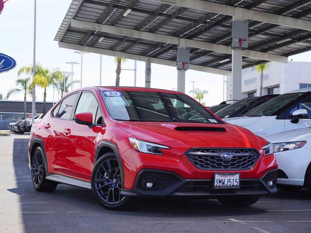 Ignition Red 2023 Subaru WRX Limited AWD Sedan All-Wheel Drive 6-Speed Manual