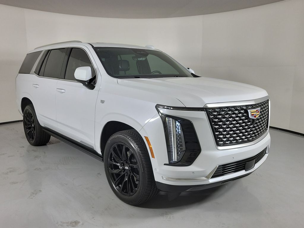 Vibrant White Tricoat 2026 Cadillac Escalade SUV / Crossover Four-Wheel Drive 