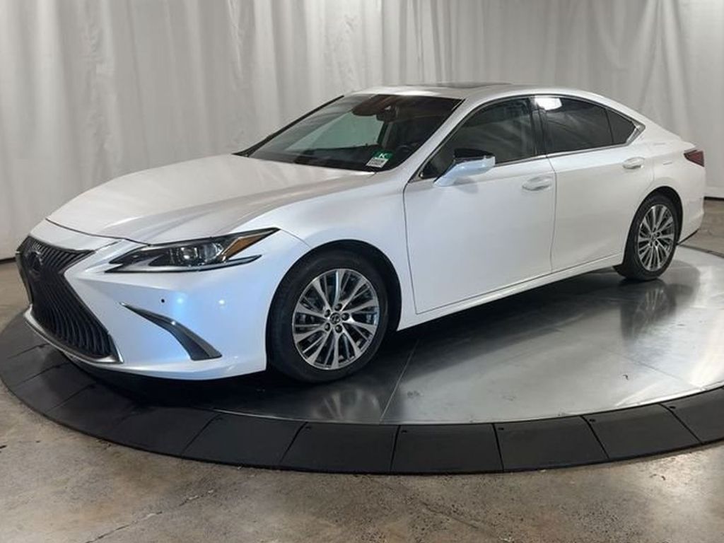 Eminent White Pearl 2019 Lexus ES 350 FWD Sedan Front-Wheel Drive 8-Speed Automatic
