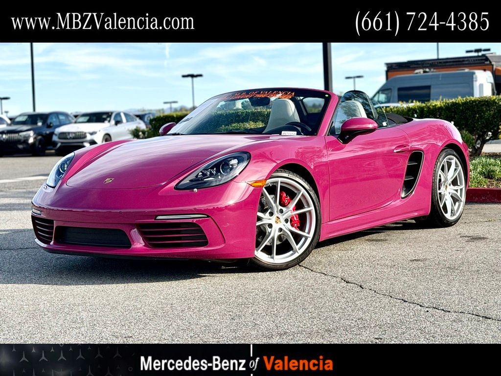 2024 Porsche 718 Boxster S RWD