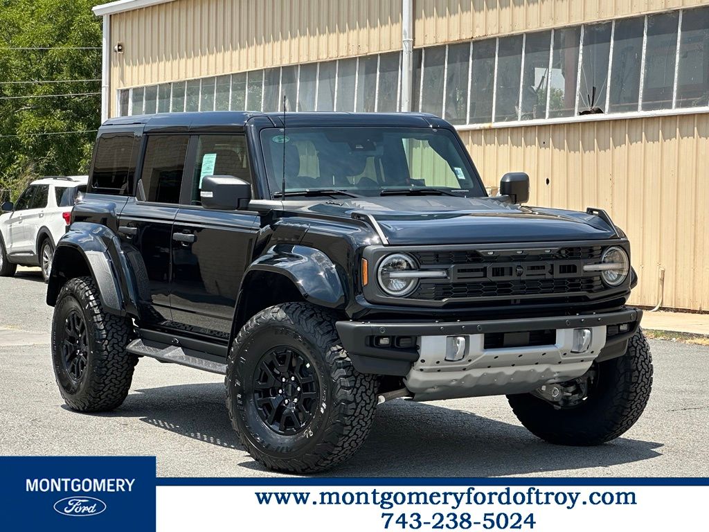 Shadow Black 2026 Ford Bronco Raptor SUV / Crossover Four-Wheel Drive Automatic