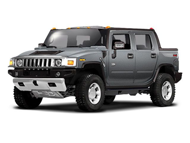Black 2008 Hummer H2 SUT SUV / Crossover Four-Wheel Drive 6-Speed Automatic Overdrive