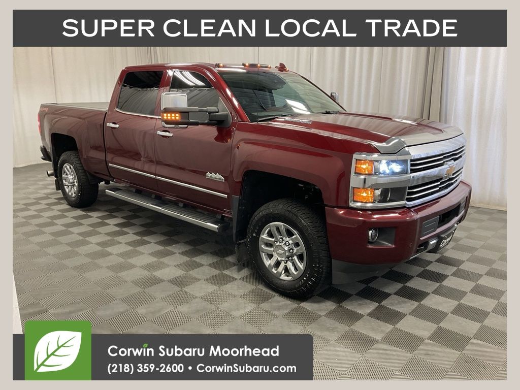 Butte Red Metallic 2016 Chevrolet Silverado 3500HD Pickup Truck Four-Wheel Drive 6-Speed Automatic