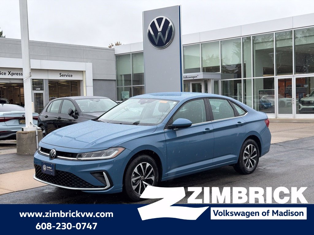 Monterey Blue Pearl 2026 Volkswagen Jetta Sedan Front-Wheel Drive 8-Speed Automatic