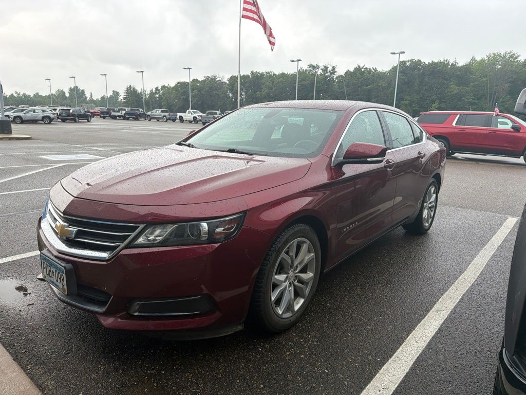 Siren Red Tintcoat 2016 Chevrolet Impala Sedan Front-Wheel Drive 6-Speed Automatic