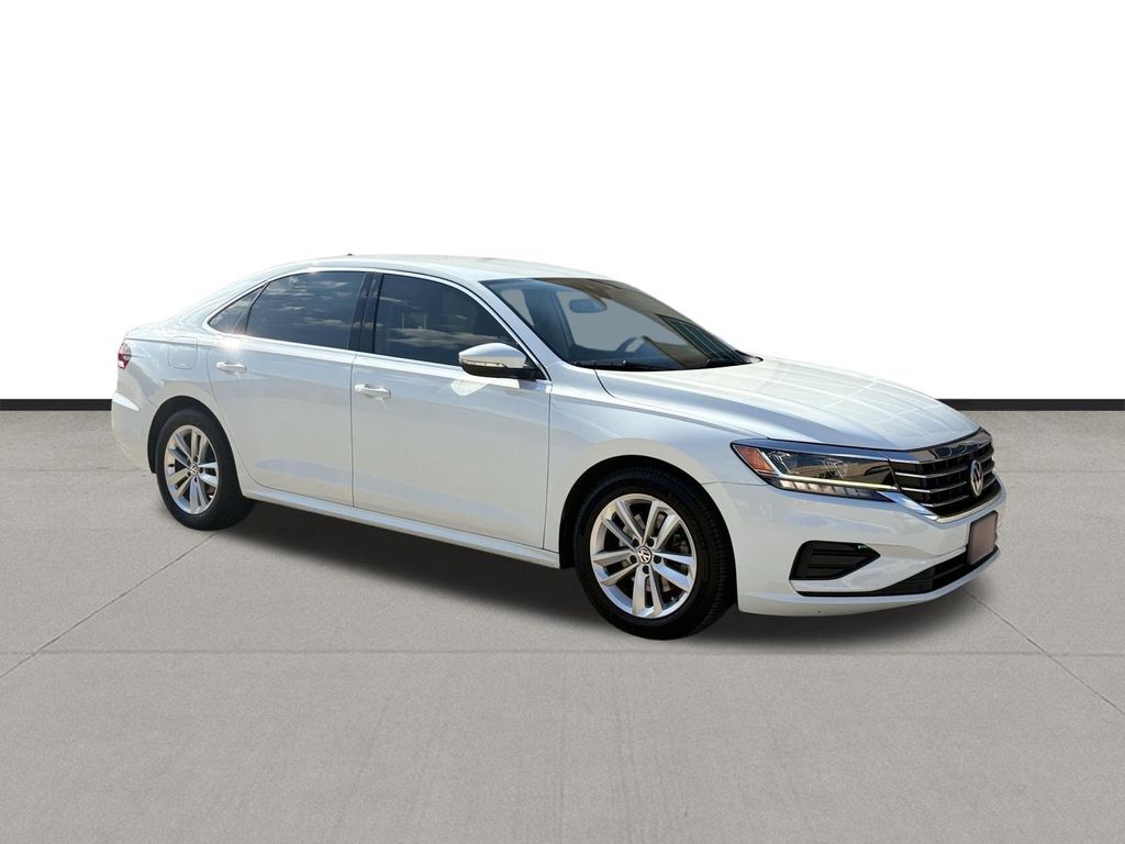 2020 Volkswagen Passat 2.0T SE White at DeMontrond Automotive Group