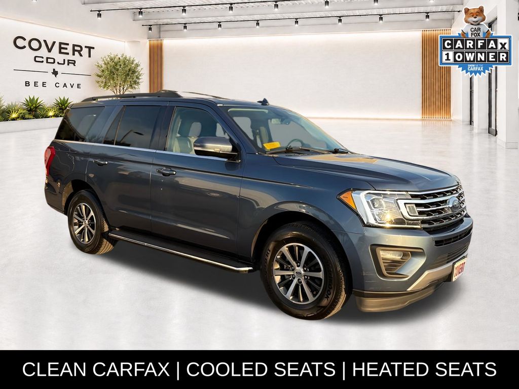 Blue Metallic 2018 Ford Expedition SUV / Crossover 4X2 Automatic