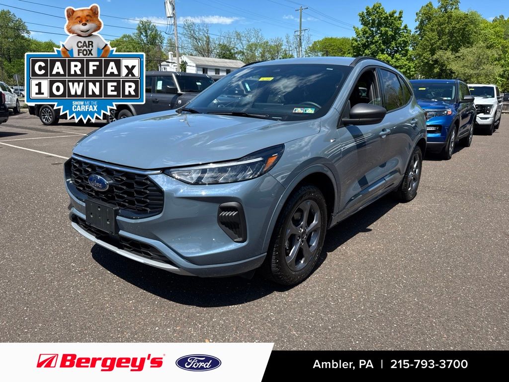 Vapor Blue 2023 Ford Escape ST-Line AWD SUV / Crossover All-Wheel Drive 8-Speed Automatic