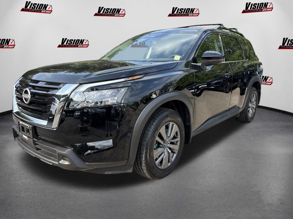 Super Black 2025 Nissan Pathfinder SUV / Crossover All-Wheel Drive 9-Speed Automatic