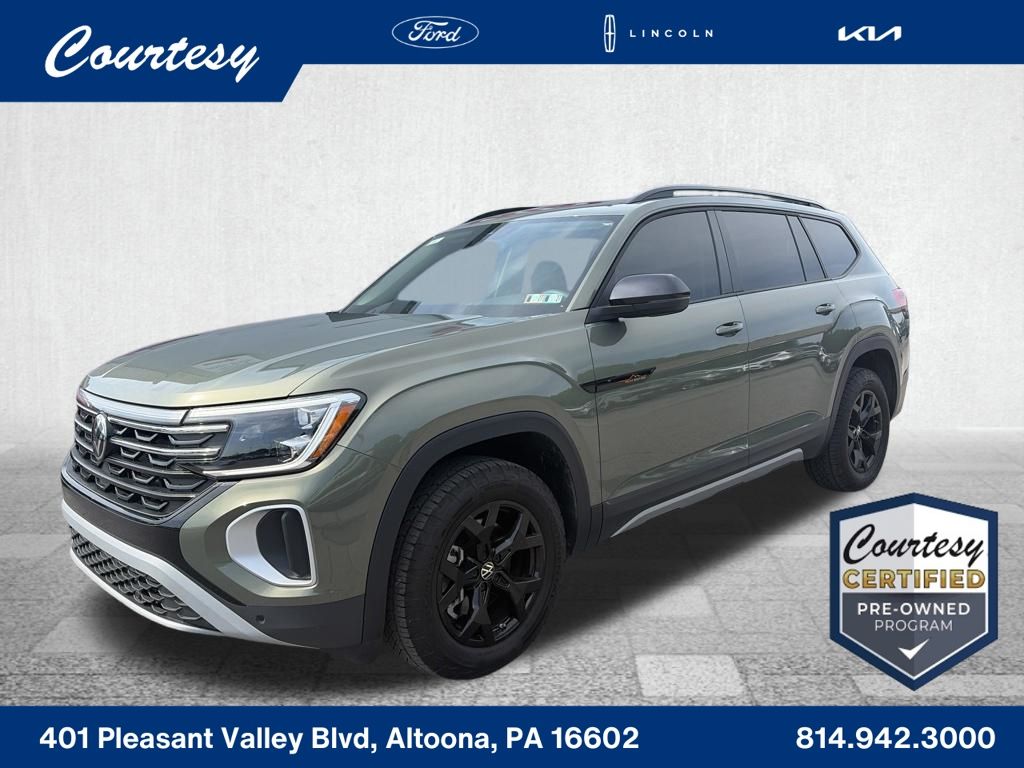  2025 Volkswagen Atlas SUV / Crossover All-Wheel Drive 8-Speed Automatic