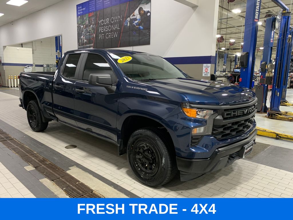 2023 Chevrolet Silverado 1500 Work Truck Double Cab 4WD
