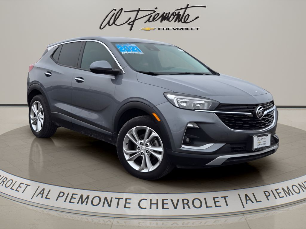 Satin Steel Gray Metallic 2021 Buick Encore GX Preferred FWD SUV / Crossover Front-Wheel Drive Continuously Variable Transmission