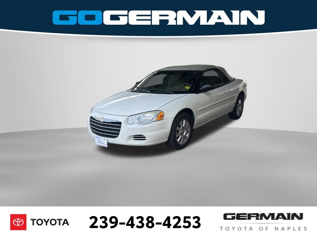 Stone White Clearcoat 2004 Chrysler Sebring GTC Convertible FWD Convertible Front-Wheel Drive 4-Speed Automatic