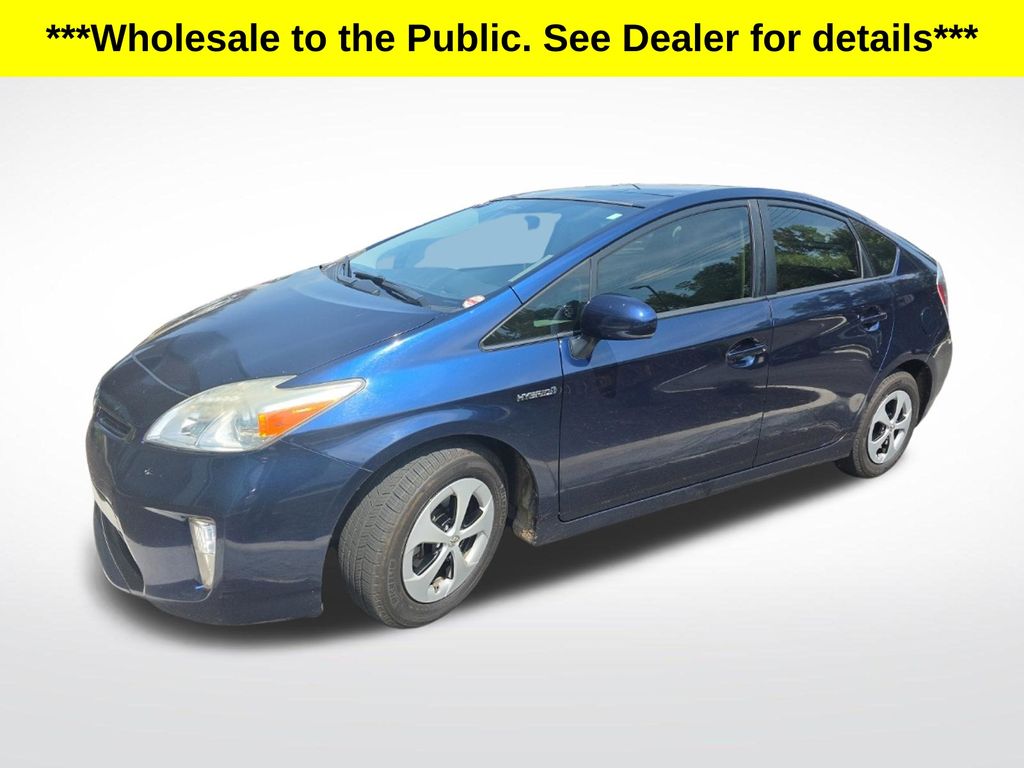 Nautical Blue Metallic 2015 Toyota Prius Hatchback Front-Wheel Drive Continuously Variable Transmission
