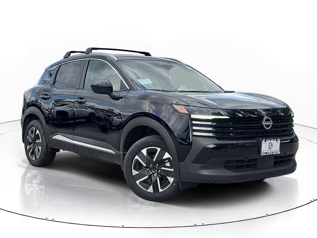 Super Black 2026 Nissan Kicks SUV / Crossover All-Wheel Drive Continuously Variable Transmission