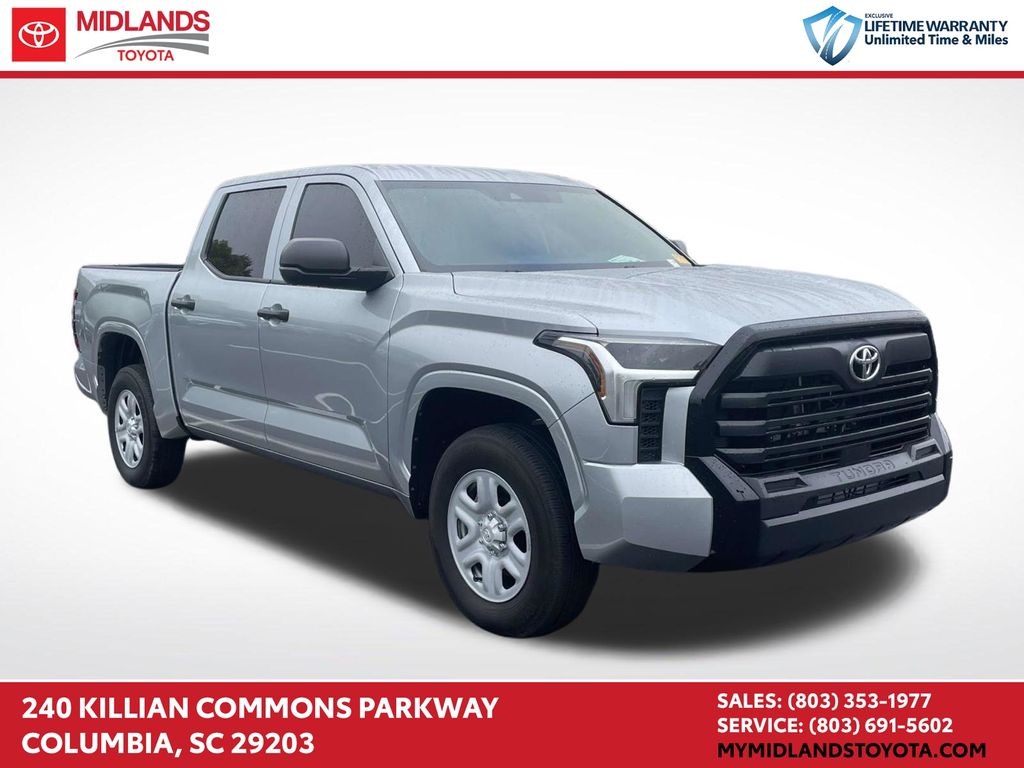 Celestial Silver Metallic 2025 Toyota Tundra Pickup Truck Four-Wheel Drive Automatic