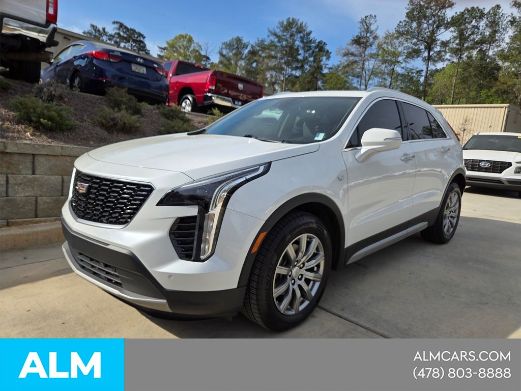 Crystal White Tricoat 2023 Cadillac XT4 Premium Luxury FWD SUV / Crossover Front-Wheel Drive 9-Speed Automatic