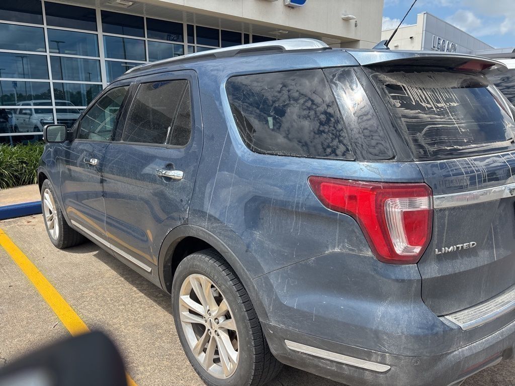 2019 Ford Explorer Limited Blue at Baytown Hyundai