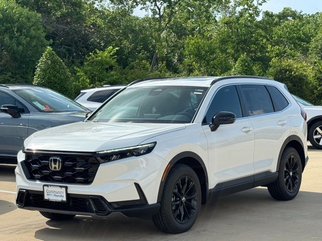 2025 Honda CR-V Hybrid Sport-L White at Community Honda