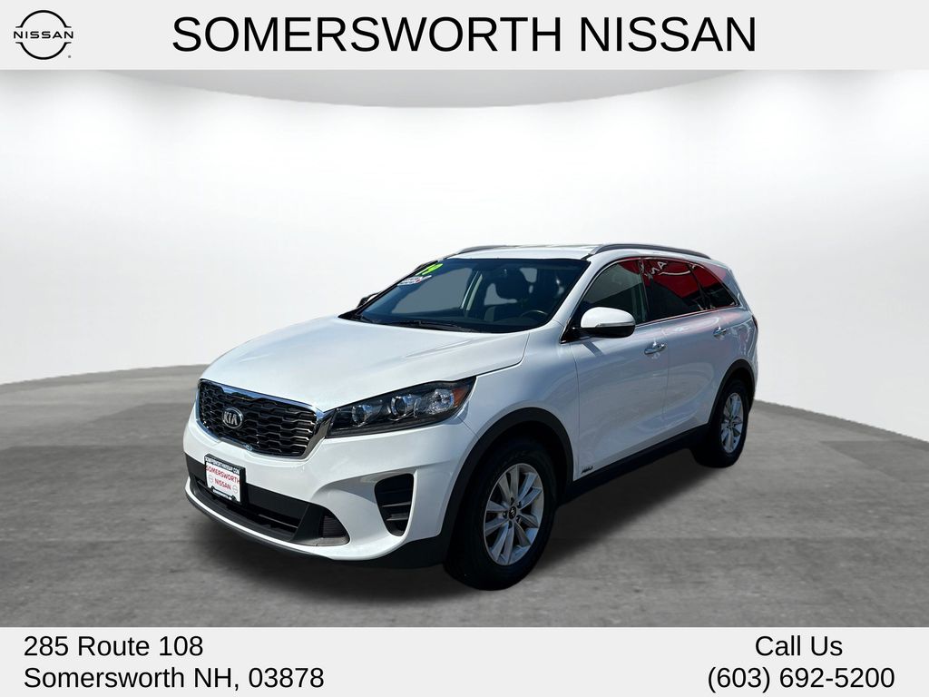 Snow White Pearl 2019 Kia Sorento LX AWD SUV / Crossover All-Wheel Drive 6-Speed Automatic