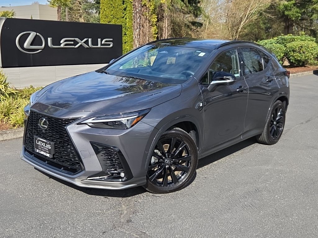 Cloudburst Gray 2025 Lexus NX Hybrid 450h+ F SPORT Handling AWD SUV / Crossover All-Wheel Drive Continuously Variable Transmission