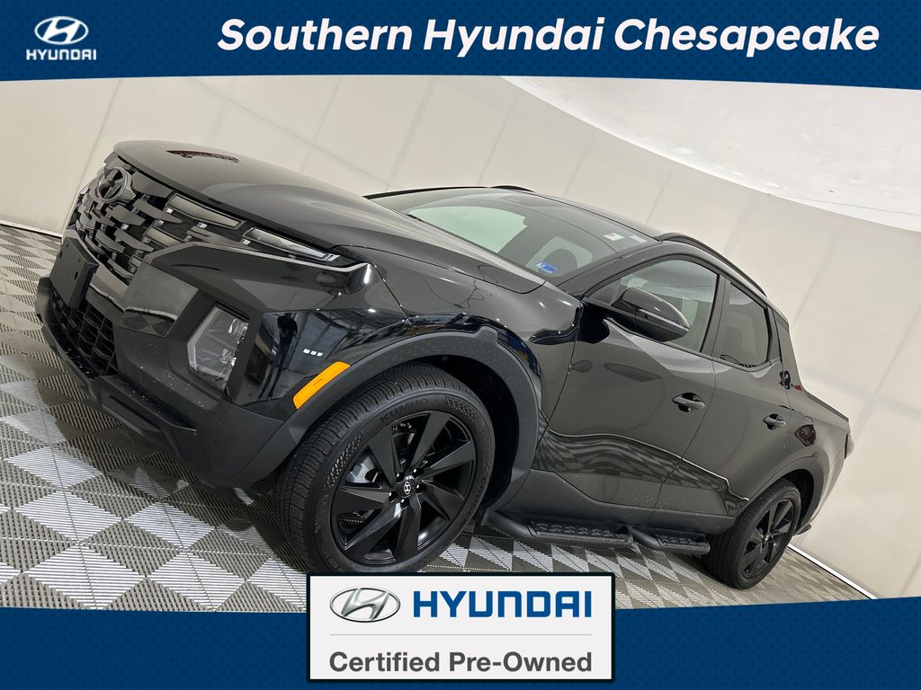 Phantom Black 2024 Hyundai Santa Cruz Night AWD Pickup Truck All-Wheel Drive Automatic