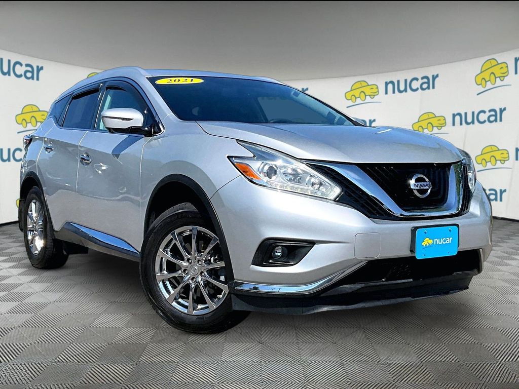 Brilliant Silver Metallic 2017 Nissan Murano SUV / Crossover All-Wheel Drive Continuously Variable Transmission