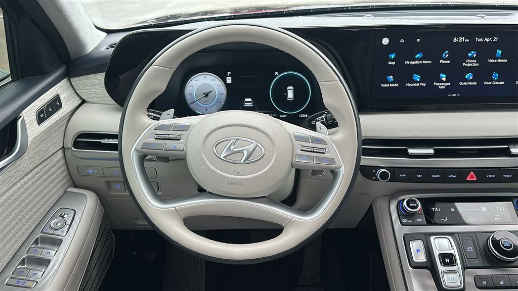 2024 Hyundai Palisade Calligraphy Red at Don McGill Toyota