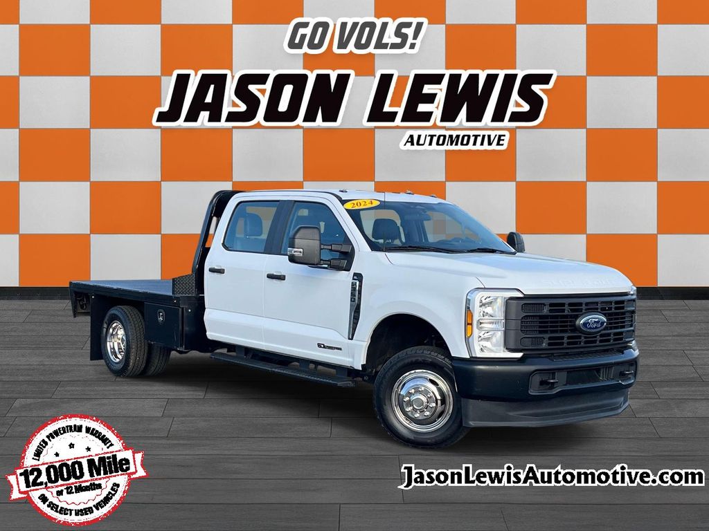 Oxford White 2024 Ford F-350 Super Duty Chassis Pickup Truck Four-Wheel Drive Automatic
