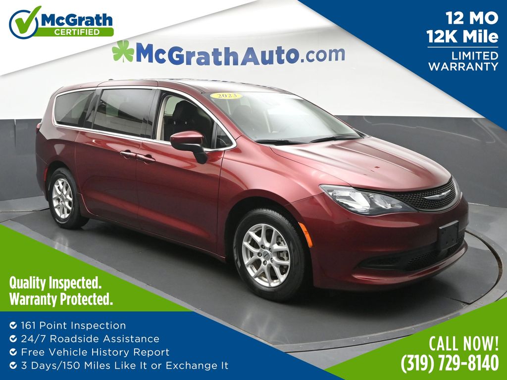 Velvet Red Pearlcoat 2023 Chrysler Voyager LX FWD Minivan Front-Wheel Drive 9-Speed Automatic