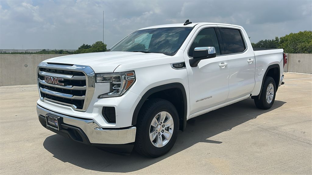 2019 GMC Sierra 1500 SLE White at Bravo Nissan