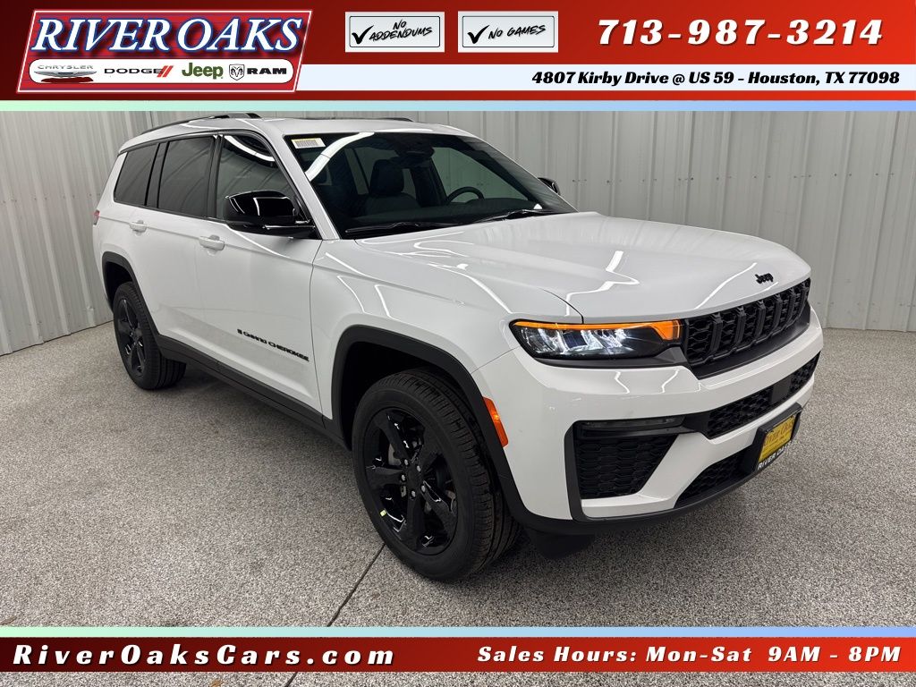 2026 Jeep Grand Cherokee L Limited White at Victoria Chrysler Dodge Jeep Ram
