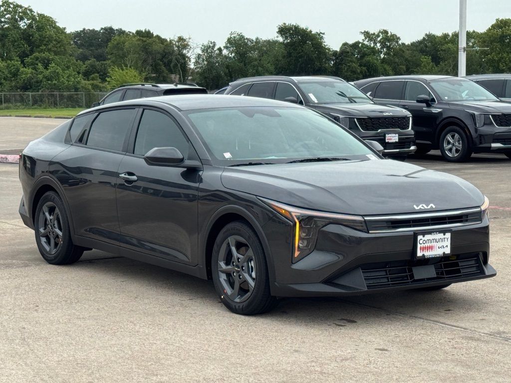 2026 Kia K4 LXS Gray at Shottenkirk Kia Fort Bend