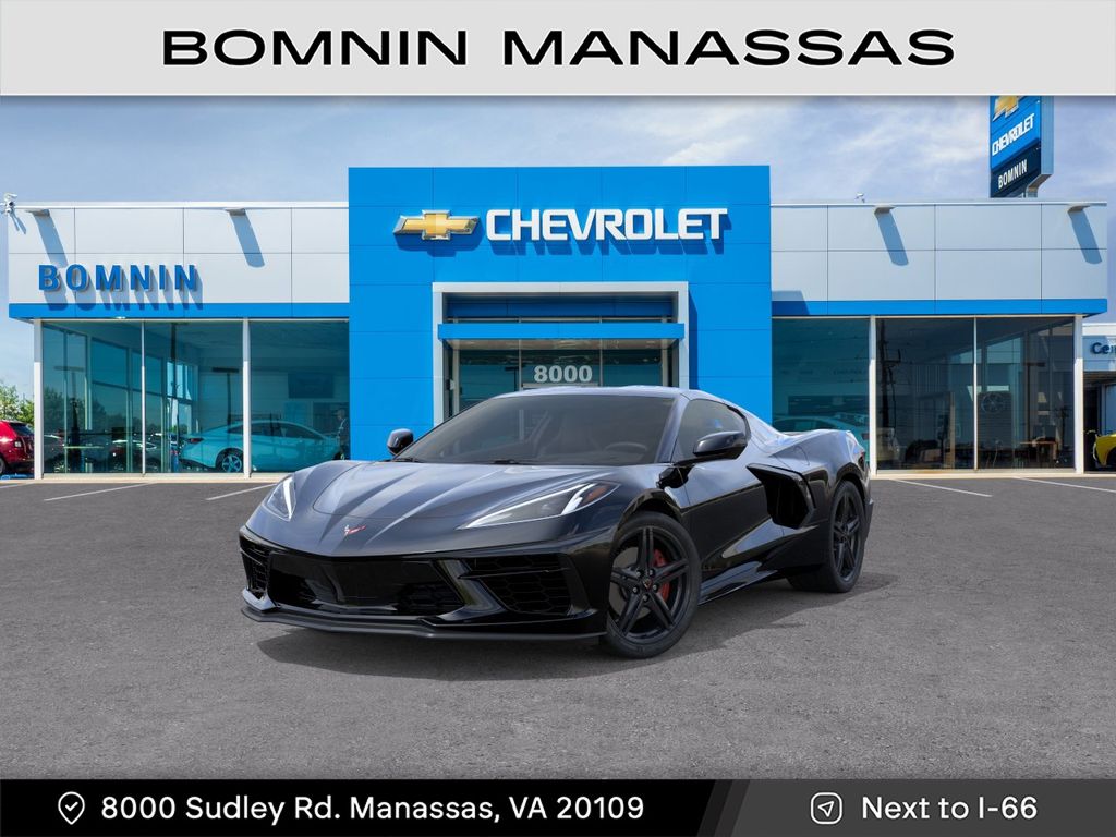 Black 2026 Chevrolet Corvette Stingray 1LT Coupe RWD Coupe Rear-Wheel Drive 8-Speed Dual Clutch