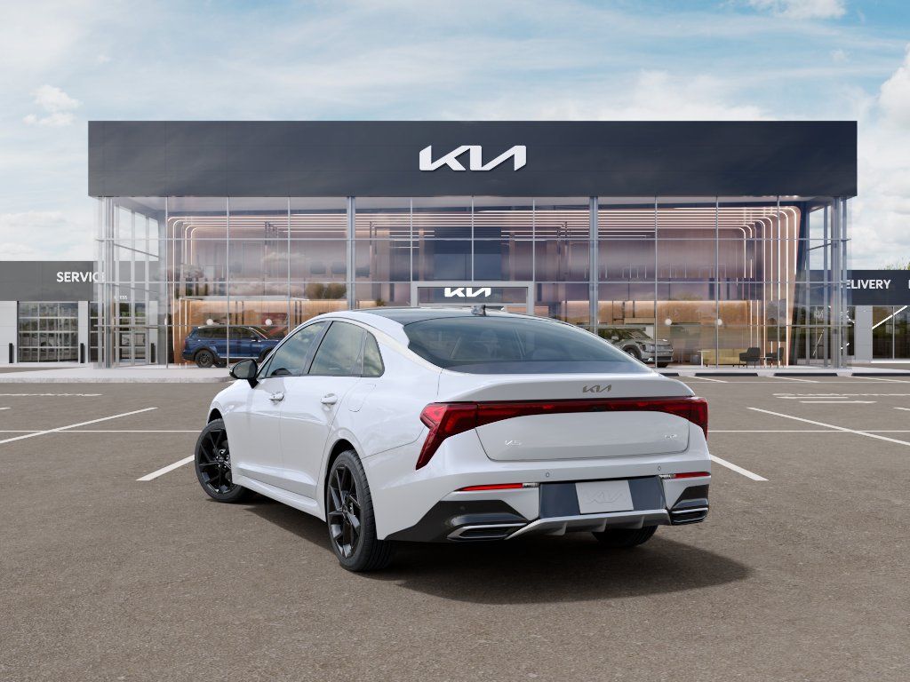 2026 Snow White Pearl Kia K5 GT-Line AWD Sedan