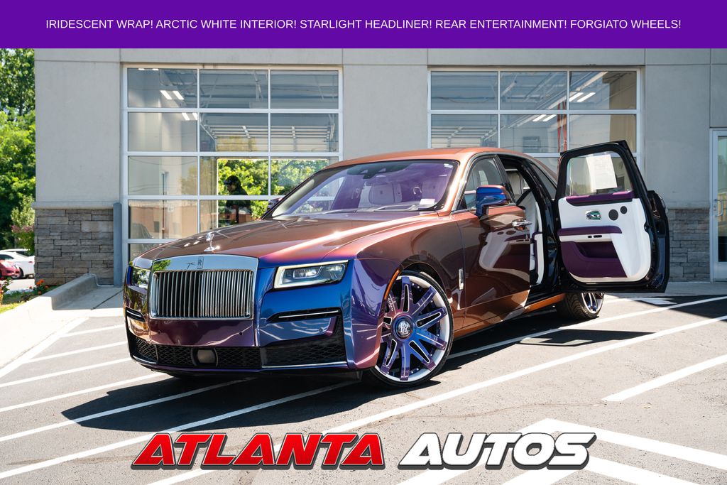 Belladonna Purple 2022 Rolls-Royce Ghost AWD Sedan All-Wheel Drive 8-Speed Automatic