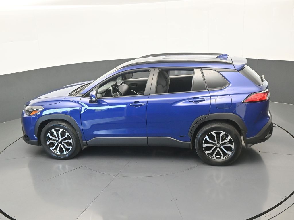 Used 2024 Blue Toyota Hybrid SE image 43