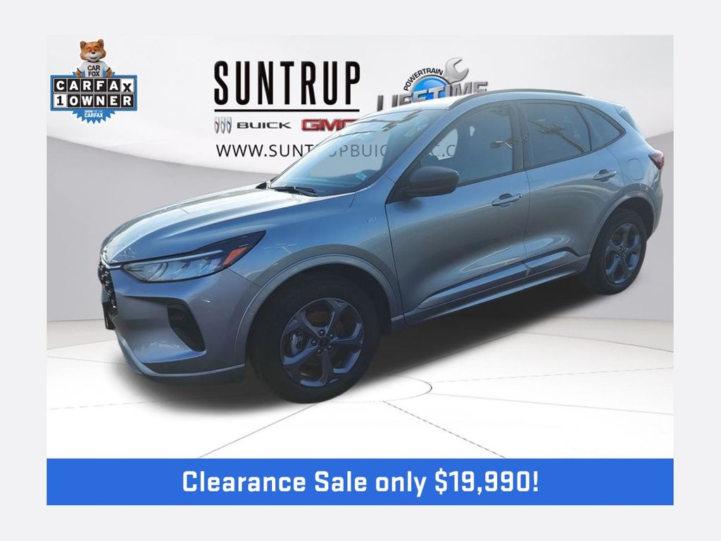 Silver Metallic 2024 Ford Escape ST-Line AWD SUV / Crossover All-Wheel Drive 8-Speed Automatic