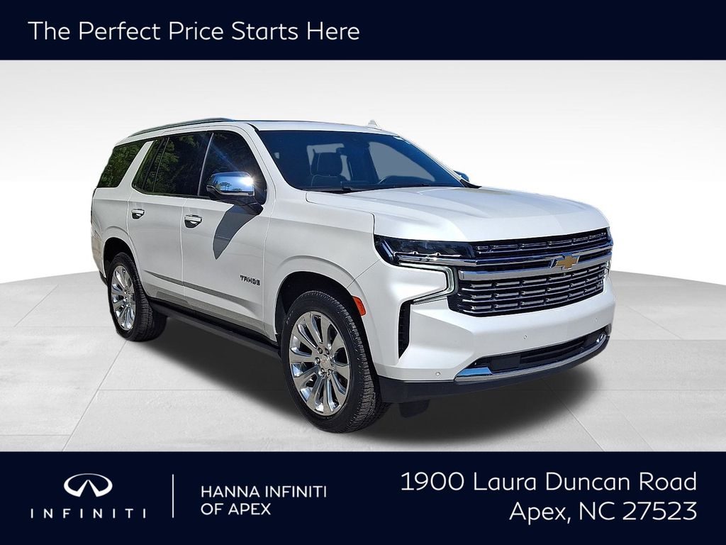 White (Iridescent Pearl Tricoat) 2023 Chevrolet Tahoe SUV / Crossover Four-Wheel Drive