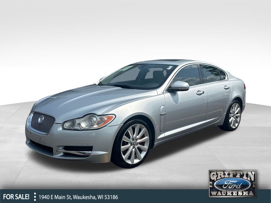 Liquid Silver 2010 Jaguar XF Sedan Rear-Wheel Drive 6-Speed Automatic