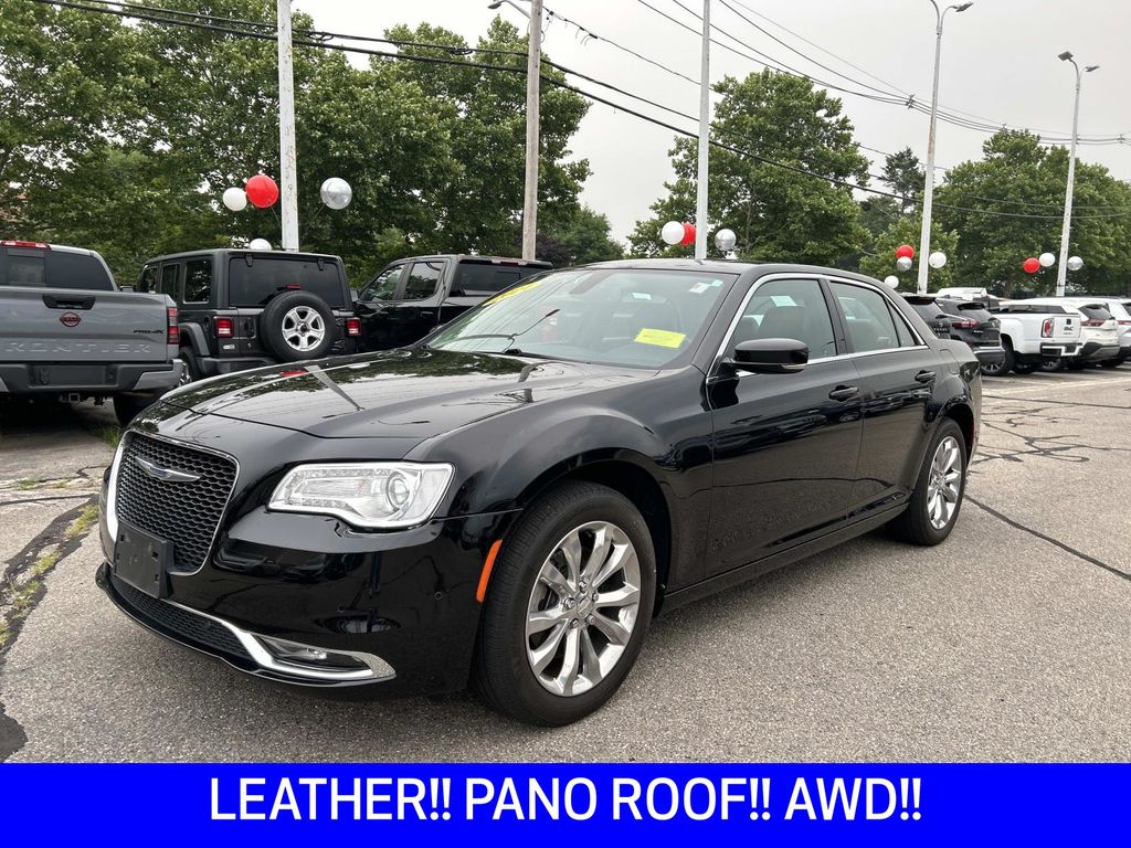 Gloss Black 2021 Chrysler 300 Sedan All-Wheel Drive 8-Speed Automatic