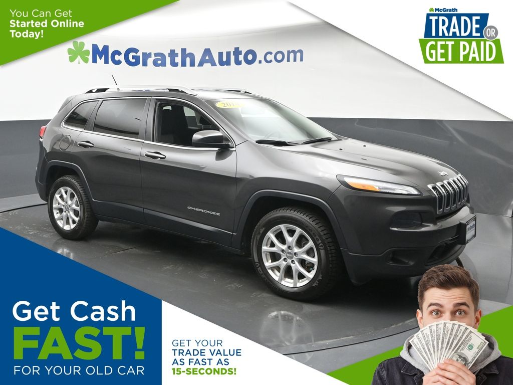 Gray (Granite Crystal Metallic Clearcoat) 2014 Jeep Cherokee SUV / Crossover Four-Wheel Drive 9-Speed Automatic